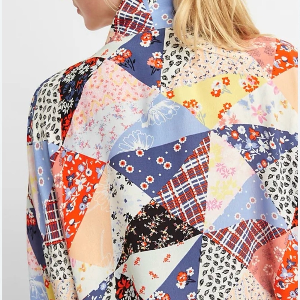 Gap Patchwork Swing Topper Jacket - image 5